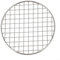Round BBQ Grill Mesh,Stainless Steel Mesh Barbecue Net Multi-purpose Barbecue Racks Tray Cross Wire Round Steaming Cooling Rack(380MM)