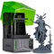 ELEGOO Saturn 4 12K MSLA Resin 3D Drucker, Automatische Nivellierung, Intelligenter Mechanischer Sensor, 10 Zoll Mono-LCD, COB+Fresnel-Kollimationslinse, Große Druckgröße 218,88 x122,88 x 220mm