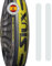 NAYAINOVA Protezione Racchetta Padel - Protettore Racchette Padel Trasparente 35 x 370 mm Leggero, Ruvida e Durevole - Padel Accessori - Made in Spagna - Confezione da 2 Pezzi