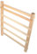 CORHAD Organisateur de bijoux mural en bois pour boucles d'oreilles et colliers - Rangement décoratif pour bijoux - Présentoir à bijoux polyvalent pour chambre à coucher et commode