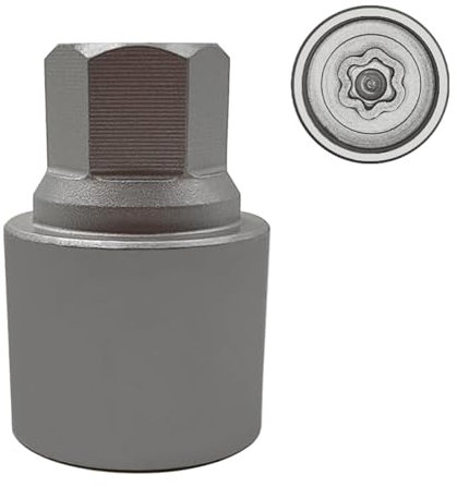 JEUCLEL 080 Wheel Locking Nut Key Compatible with BMW Mini Series, Wheel Lock Nut Socket Adapter, Wheel Anti-Theft Lug Nut Removal Tool, Anti-Theft Screw Remover