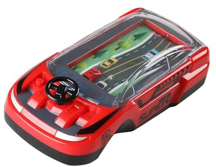 Colcolo Simulation Driving Steering Wheel Toy Race Car Game Handheld Adventure Game for Kids Adults