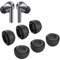 Adhiper 3 Pairs Ear Tips for Galaxy Buds3 Pro (2024), S/M/L 3 Sizes Memory Foam Eartips Earbuds Earplug Replacement Fit in Case Compatible with Samsung Galaxy Buds 3 Pro (Black)