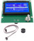 Contrôleur Intelligent Reprap pour Imprimante 3D, écran LCD, Carte Mère 12864, Panneau de Commande Bleu avec Câble Ruban pour Ender 3 3s 3X 3 Pro