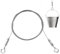 Heavy Duty Adjustable Picture Hanging Wire – 2m x 1.5mm Stainless Steel Rope for Hanging Picture Frames, Mirrors, Wall Art, and Flowerpots – Supports Up to 44lb/20kg – DIY Wall Hanging Solution