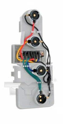 Autoteile Gocht Lampenträger Fassung Rückleuchte Heckleuchte Rücklicht für Audi A3 8L 2000-2003