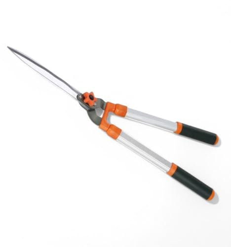 Briconess.com Heckenschere aus Aluminium mit Griffen und Stahlklinge 30 cm