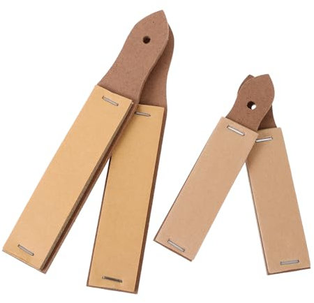COOPHYA Papier de Verre pour Crayon Bloc de Taillage 4 Pcs Fournitures Artistiques pour Artistes et Étudiants Facile à Accrocher