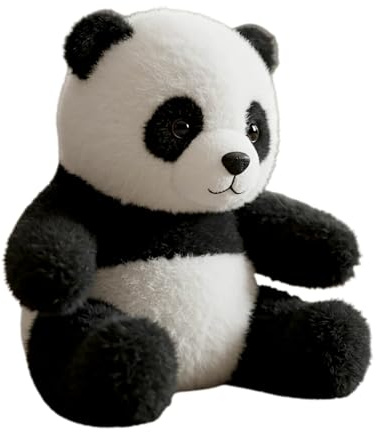 Liqzirtu Plüschtiere Pandas – niedlicher dekorativer Plüsch | Bequemer Partner, schöne Silhouette für Freunde, , Bett, Haus, Wohnzimmer, Party, Urlaub