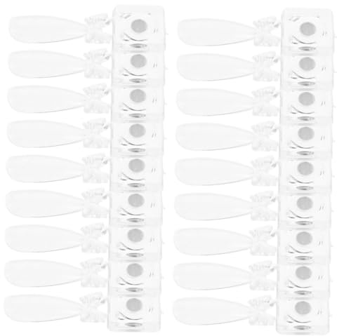 DINHEAROM 40pcs Magnetic Nail Color Display Cards for Manicure Practice Acrylic Nail Tips Sample Board with Easy Magnetic Replacement for Salon and DIY Training