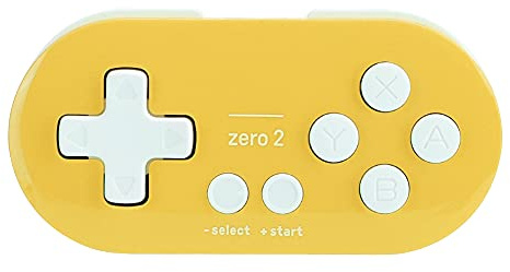Mini Manette de Jeu, Petit Contrôleur sans Fil, Manette de Jeu Portable pour Téléphone Portable, Ordinateur, Jaune Bleu-vert Rose pour, PC, Appareils, Raspberry Pie, MacOS Steam (#11)