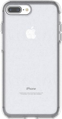 OtterBox SYMMETRY CLEAR SERIES Case for iPhone 8 PLUS & iPhone 7 PLUS (ONLY) - Retail Packaging - STARDUST (SILVER FLAKE/CLEAR)