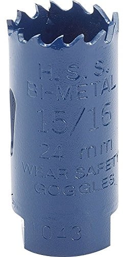 Draper HSP Expert HSS Bi-Metal Hole Saw Blade, Blue, 24 mm