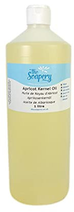 Olio di nocciolo di albicocca, 1 litro, per uso cosmetico, olio vettore per massaggi e aromaterapia