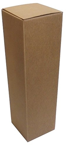 IMBALLAGGI ALIMENTARI PZ 10 Astuccio Magnum Porta Bottiglie (1 Bottiglia da 1,5 Litri) in Cartone Ondulato Box for Bottles Scatola in Carta