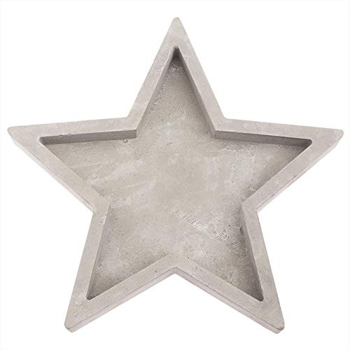 CREATIV DISCOUNT® NEU Glorex Giessform Sternschale, 22 x 3,2 cm