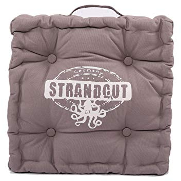 Strandgut07 Sitzkissen, 40 x 40 cm, Beige