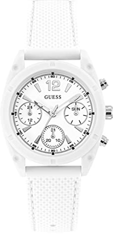 Guess Quartz White Dial Ladies Watch W1296L1