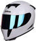 Vintage Motorradhelm Motorradhelme für Mann Motorrad Integralhelme mit getönten Visier Motorradhelm Haken für die Wand