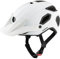 Alpina COMOX - Widerstandsfähiger, Stoßabsorbierender & Anpassbarer Enduro Fahrradhelm Mit kurzem Schild Für Erwachsene, White matt, 52-57 cm