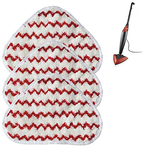 3Pcs Replacement Steam Mop Pads for Vileda Steam Cleaner Replacement Parts