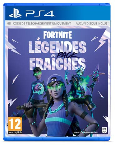 Fortnite Fresh-Legenden-Paket (Playstation 4) FRENCH IMPORT