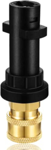 HuYiGGZ Pressure Washer Adapter & Nozzles Connector Fitting Compatible with Karcher/Kärcher K Series K2, K3, K4, K5, K6, K7 High Pressure Washer (Pressure Washer Adapter)