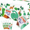 4 Pack Dinosaurier Tischdecke Dinosaurier Party Dekorationen Dinosaurier Party Supplies 86 x 51 Zoll Dinosaurier Thema Rechteck Tischdecke Dinosaurier Tischtücher für Geburtstagsfeier