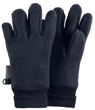 Sterntaler Unisex Kinder Fingerhandschuh, blau Melange, 4