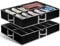 2 Pack Under Bed Shoe Storage Organiser, Fits 24 Pairs, Adjustable Velcro Underbed Shoe Box W/ Bottom & Side Support and Reinforced Handles, Foldable Sturdy Shoe Storage with Clear lids, 80*60*15.5cm
