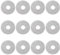 Oxfraki Lot de 12 lingettes pour robot aspirateur Dreame L10s Ultra, L20 Ultra, L10s Pro Ultra Heat, L10 Ultra, L10s Pro, L10 Prime, Xiaomi X10+, S10+, S10+, serpillères humides en microfibre