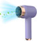 Asciugacapelli lonico, asciugacapelli, 1000 W, asciugatura rapida, 2 temperature a 3 velocità, batteria integrata da 2,0 Ah, diffusore per capelli ricci, asciuga capelli professionale ionico negativo