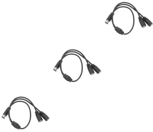 JOINPAYA 3pcs Pin Splitter Cable Male to Female Din Adapter Converts Port to Flexible Keyboards and Music Instruments