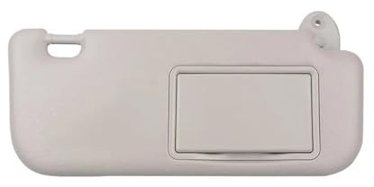 Pare-Soleil de Pare-Brise de Voiture intérieur Gauche Droite Pare-Soleil Panneau Pare-Soleil avec Miroir de Maquillage pour Toyota pour Corolla pour E160 pour E170 2014-2017 Bloque Les Rayons