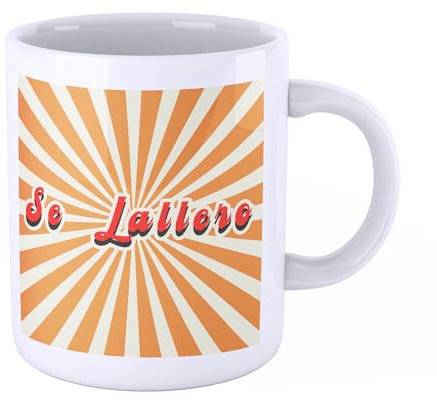 New Indastria Tazza Mug frase divertente romana se lallero SI, COME NO