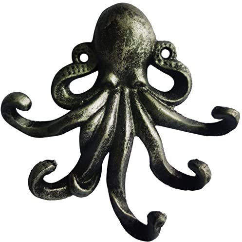 AERFTYIY Percheros para Colgar Bolsas Coat Hook Wall Craft Kitchen Coat Hanging Decorative Hook Bedroom Bathroom Decor Organizer Storage Shape Cast Iron Free Standing Coat Rack Tree