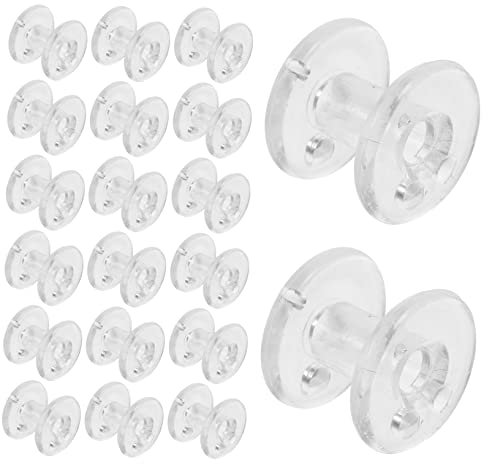 VALICLUD 20Stücke Vorhangspulen Zubehör Kabelretainer für Plissees Einfache Montage Glatte Oberfläche für Kleine Pflegeleicht für Zuhause