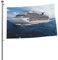 60 x 91 cm große Flagge, Kreuzfahrtschiff, bedruckte Gartenflagge, Festival, Zuhause, Innen- und Außenbereich, Osterdekoration, Stoff
