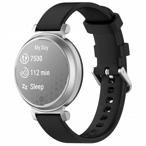 Ersatzarmband Kompatibel mit Garmin Lily 2/Lily 2 Active Armband, Weiches Uhrenarmband Sports Watch Armbänder für Damen Herren