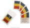 5 x Rumänien Tattoo Fan Fahnen Set - EM 2024 - Romania temporary tattoo Flag (5)