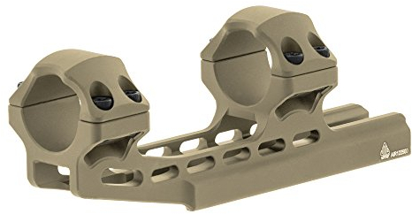 UTG Unisex Utg Accu-sync 1 høj profil 50 mm offset billede. Ringe, Fde Intergralmontage, Flat Dark Earth, Einheitsgröße EU