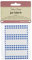 KitchenCraft Home Made Sticky Labels for Jars, Paper, Blue Gingham