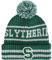 Concept One Harry Potter Beanie Mütze Hogwarts Collegiate Winter Knit Cap mit Manschette und Pom, Slytherin, Einheitsgröße