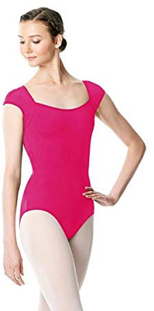 LULLI Dancewear Leotard HENSELY - Danza da donna, taglia M, colore: Fucsia