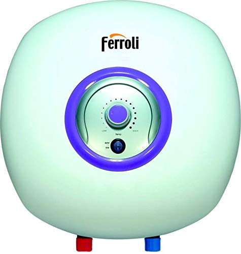 Ferroli Bravo Scaldabagno Elettrico 30 L - Nero, 30 L/min, A Parete