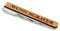 NaturSchatulle Krawattennadel Holz Kirsche Personalisierte Krawattenklammer 5cm Edelstahl Herren Krawatten Clip Tie Bar Hochzeit Business Bräutigam