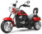 DREAMADE Elektro-Motorrad Kindermotorrad, 6V Elektromotorrad mit einstellbaren Scheinwerfern & Hupe & Pedalen, Elektrofahrzeug für Kinder ab 3 Jahren (Rot)