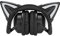 Écouteurs D'oreille de Chat, Casque Stéréo sans Fil Bluetooth 5.0 avec Microphone, écouteurs D'oreille de Chat LED Pliables pour Adolescents, Enfants et Adultes, Casque Supra-auriculaire Filaire