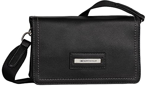 TOM TAILOR Suzan DENIM bags Suzan Damen Umhängetasche Umschlagtasche Mittelgroß Beige