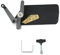 Ocnvlia Blumen Crimp Maschine, Wellen Crimp Kreppen Papier, Spitzen Werkzeuge, Blumen Verpackungen, Floristen Bedarf (Feine ZäHne), Schwarz, 500173182A2